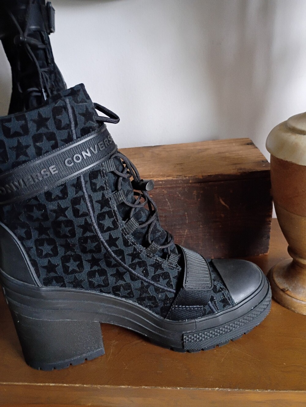 Converse Chuck Taylor All Star High Heel Sneaker - Picture 5 of 10